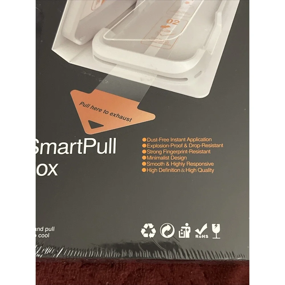 SmartDevil Clear Tempered Glass Screen Protector iPhone 17 Pro Max Anti-Scratch